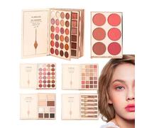 Palette Di Ombretti | 48 Colori Impermeabile Per Bronzer | Palette Per Ombretti A Forma Di Libro,Ideale Per Donne E Ragazze Per Halloween Uso Quotidiano Feste E Viaggio