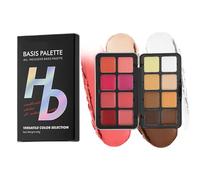 Palette Di Ombretti - Blush Palette | Blush Per Il Trucco Per Ombretto Crema A 16 Colori | Evidenziatore Per Correttore Impermeabile Di Lunga Durata Per Le Donne Facep Bakeup Christmas Wedding Party T