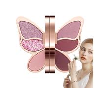 Palette Di Ombretti - Palette Per Il Trucco Degli Occhi, Tavolozze Di Ombretti A 6 Colori Unici | Trucco Ombretto Impermeabile Opaco Scintillante, Cosmetico