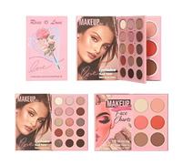 Palette di ombretti per trucco, 21 colori, set di ombretti con opache e shimmer, palette di cosmetici con pigmenti abbaglianti, kit per trucchi per feste di nozze di routine