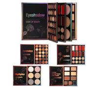 Palette di trucco - 55 colori opachi correttori - Polvere Highlighter trucco opaco e perlato, per adolescenti e donne, madri, feste di bellezza, serate