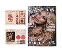 Palette di Trucco | Blush Opaco a Lunga Durata,Palette Ombretti Polvere Altamente Pigmentata - per Uso Quotidiano Feste Viaggi Compleanni Appuntamenti Servizi Fotografici Matrimoni Serate Fuori Eventi