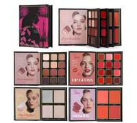 Palette Di Trucco Colorata 4 A Lunga Durata Pieghevole Multifunzionale | Palette Contour Blush Per Artiste Donne Mature Matrimonio Ballo Ufficio Feste Appuntamento Quotidiano