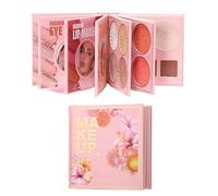 Palette di Trucco - Illuminante e Fard Durevole Sfumabile | Palette Ombretti, Libro per il Trucco - per Ragazze Principianti Compleanno San Matrimonio Feste