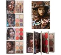 Palette Di Trucco - Ombretti Sfumabili Per Il Contorno Degli Occhi - Libro di Palette Contour Polvere e Blush | Per Donne Ragazze Tutti i Tipi di Pelle Ideale per Natale Compleanno Festa Cerimonia