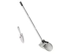 Palette ergonomiche per il rilevamento dei metalli, include manico corto e lunghi alberi in fibra di vetro che offrono un controllo eccellente e un comfort eccellenti per la sabbia