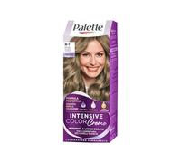 Palette Intensive Color Creme 8-1 Biondo Chiaro Cenere, Colorazione Permanente, Formula Protettiva durante & dopo la colorazione, Instensità a lunga durata, 100% Copertura dei Capelli Bianchi