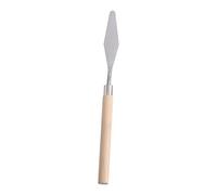 Palette Knife, Stainless Steel Pallet Knife with Wooden Handle for Sturdy, Mixing Knife for Acrylic Oil Painting, Watercolor, Artists, Beginner, 16.5cm