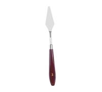 Palette Knife with Handle Adult Versatile Lightweight Art Paint Knife Painting Knife for Oil Painting Watercolor Acrylic Paint, Number 2 18.5cm