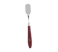 Palette Knife with Handle Adult Versatile Lightweight Art Paint Knife Painting Knife for Oil Painting Watercolor Acrylic Paint, Number 2 18.5cm