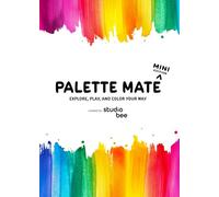 Palette Mate - Mini Edition: Coloring Palette Companion Book: Explore, Play and Color Your Way