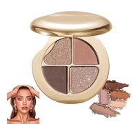 Palette occhi e guance Glow Wardrobe, ombretti e illuminanti per il trucco, illumina e definisce il viso, si sfuma facilmente, adatta anche ai principianti