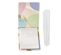 Palette Paper Pad - Nail Pigment Sheets, Makeup Mixing Tools, Cosmetic Color Blend Supplies | disposeble Art Mixing Paper Set, Professional Manicure Design for Salon uses Craft Application