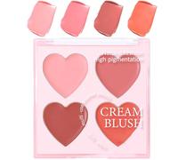 Palette Per Blush,Palette Blush Per Contorno E Illuminante | Cosmetici Sfumabili per Appuntamenti, Eventi, Vacanze e Matrimoni