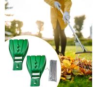 Palette per foglie, rastrelli da giardino, pinze per la raccolta dei rifiuti,