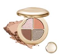 Palette per guance, palette shimmer a quattro colori, perfetta per i principianti, facile da sfumare e dall'applicazione uniforme.