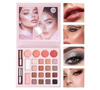 Palette Per Ombretti Con 24 Colori In Effetti Opaco, Luccicante E Perlato | Palette Per Ombretti Da Viaggio Per Donne Ragazze Adolescenti Halloween Ogni Giorno Feste Viaggi Uso Quo