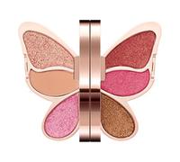 Palette Per Ombretti Farfalla - Elegante Palette Per Ombretti Per Il Trucco | Versatile 6 Colori Di Forma Unica, Occhio Colorato A Prova Di Sudore, Trucco Luccicante Per L'ombretto Per Adult