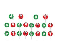 Palette per pollice da 20 pezzi, palette Sì o No, cartelli per votazione in classe, palettine Sì o No per aula Votazione Verde Rosso Palette vero e falso Forniture per attività in classe per insegnant