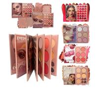 Palette Per Trucco A Libro A Lunga Durata Portatile Multicolore
