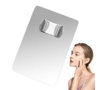 Palette per trucco in acciaio inossidabile - Piatta di miscelazione cosmetica professionale, strumento di superficie trasparente | Design pulito facile non, bacheca di fondazione rosset