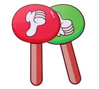 Palette per voto in aula, 2 pezzi, riutilizzabili, per il pollice su e il