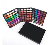 Palette Profesionale per Ombretti 120 Colori Set Completo di Trucco con Shimmer Matte Metallic Cremoso Vellutato Satinato Lungo Durata Alta Pigmentazione Design a 3 Strati Facile da Portare Uso Quotid