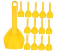Palette Spiaggia Ragazzo Ragazza 20Pezzi, Pale da Plastico Giallo | Giardino dei Giocattoli per Feste, Scavare la Sabbia, Giocattoli di Spiaggia, Uso Indoor