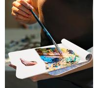 Palette Tavolozza Pittura Ad Acquerello Di Miscelazione Della Vernice