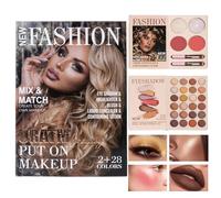 Palette Trucco,30 Colori Illuminante Blush - Illuminante Blush Contorno Libro di Bellezza,Per Guance Viso Quotidiano Viaggio Vacanza Compleanno Lavoro Matrimonio Eventi Donne Spose