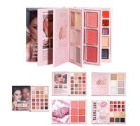 Palette Trucco a Libro | Trucco Viso - Palette Ombretti Portatile | Per Principianti Professionisti Donne Artiste Sposse Uso Quotidiano Matrimonio