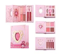 Palette Trucco Libro Da Viaggio Blush Trucco Lucidalabbra | Palette Blush Da Viaggio Per Donna Viaggiatrice Amanti Bellezza Routine Feste Matrimoni Eventi Speciali E Serate Romantiche