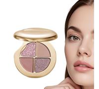 Palette Trucco Makeup Per Donne Palette Compatta Multiuso Fard Illuminante | Trucco 4 in 1 Multifunzione Per Ragazze Adolescenti Pelle Matura Anziana Viaggio Uso Quotidiano Porta