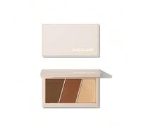 Palette Viso Trio Hero-Otter Contour Dual-Use Multi-Use Sculpt Powder Marchio Bellezza Trucco Cosmetico Per Donne Ragazze Perfetto Per Inverno Primavera Ideale Per Y2K Elegante Moda Adatto Per Complea