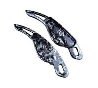 Palette Volante Auto Compatibile Con Jaguar Per F-PACE Per F-TYPE Per XF Estensione Della Paletta Del Cambio Al Volante Dell'auto(Satin black)