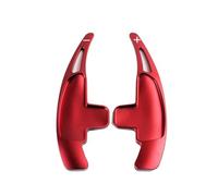 Palette Volante Compatibile con AMG Per W176 2014 palettes de changement de vitesse intérieures de voiture, rallonges de palettes de volant(Red)