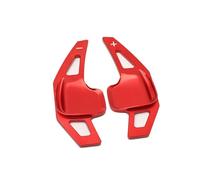 Palette Volante Compatibile con BMW per la Serie 4 per F32 2014-2017 accessori per auto asta di estensione della leva del cambio del volante(Red)