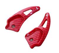 Palette Volante Compatibile Con Dodge Per Challenger Per Caricabatterie Per Durango 2017-2025 Estensione Del Cambio Al Volante Dell'auto(Carbon Fiber Red)