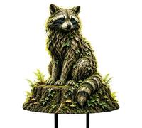Paletti da giardino in acrilico e realistico 2D per esterni | Targhe da giardino, decorazione per aiuole, prato, patio, veranda, paesaggio, sentiero, festività, prima casa