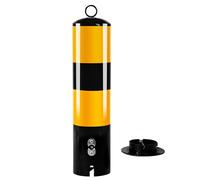 Paletti Delimitazione Delineatore Di Plastica Dissuasore Di Sicurezza Del Traffico, Barriera Di Parcheggio, Barriera Di Parcheggio Portatile For La Gestio(Yellow-1)