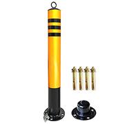 Paletti di controllo del traffico, barriere stradali, barriere di parcheggio rimovibili con lucchetto, nastro riflettente e coni, altezze 500 mm/600 mm/750 mm(500x76mm)