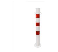 Paletti di controllo del traffico, barriere stradali, paletti di parcheggio fissi for vialetti d'accesso, barriera for parcheggio non rimovibile, paletti di sicurezza(750x76mm(Red and White))