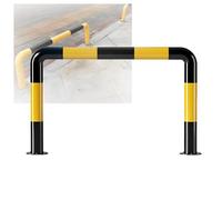 Paletti Di Sosta Rotondi In Tubolare D'acciaio A Forma U, Barriere Sicurezza For Parcheggi, Protezione Pareti Garage E Veicoli(100x60cm-2.0mm)