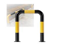 Paletti Di Sosta Rotondi In Tubolare D'acciaio A Forma U, Barriere Sicurezza For Parcheggi, Protezione Pareti Garage E Veicoli(50x60cm1.2mm)