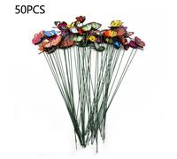 Paletti Farfalla Ornamento Ampie Applicazioni Colore Casuale Fiore Interno