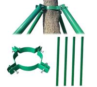 Paletti per albero in metallo per supporto esterno, lunghezza 1,5-2,4 m, tubo in acciaio resistente per la protezione degli alberi giovani e pendenti, picchetto per giardini paesaggistici, varie