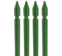 PALETTI X RECINZIONE PLASTIFICATI VERDI A "T" COLORE VERDE CONFEZIONE 10 PZ