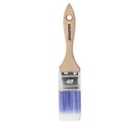 Palettina professionale Plus Larghezza 40 mm. Setole sintetiche PBT, manico in legno di faggio ergonomico, pennello pittore, pennello pittura