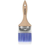 Palettina professionale Plus Larghezza 70 mm. Setole sintetiche PBT, manico in legno di faggio ergonomico, pennello pittore, pennello pittura
