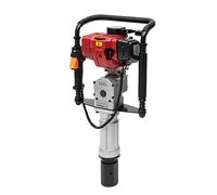 Paletto a benzina a 2 tempi, 52 cc, portatile, martello per pali a benzina, driver per pali, avviamento manuale, monocilindrico, con 2 teste postali e miscelatore dell'olio